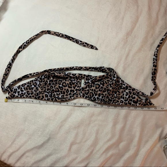 Shop Moonstone Leopard “Sarah” Bikini Swim Top - Picture 11 of 11